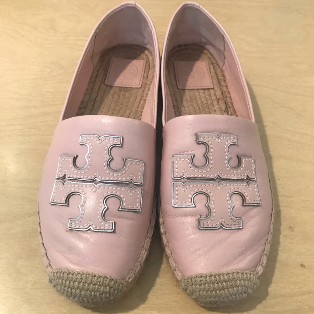 Tory Burch Ines Espadrille Sea Shell Pink/Silver
